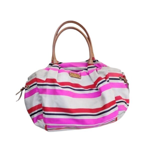Kate Spade striped diaper bag EUC - Picture 1 of 6